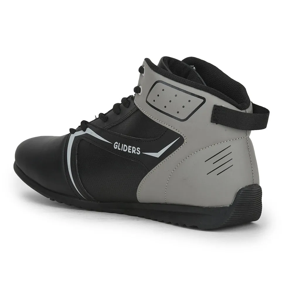 Gliders Casual Schwarze Schnürsneaker Für Herren RIDER-E By Liberty