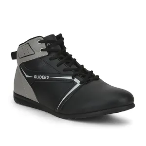 Gliders Casual Schwarze Schnürsneaker Für Herren RIDER-E By Liberty