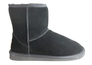 Grosby Jackaroo Ugg Herren warme bequeme Stiefel mit Schaffellfutter Grosby Schuhe