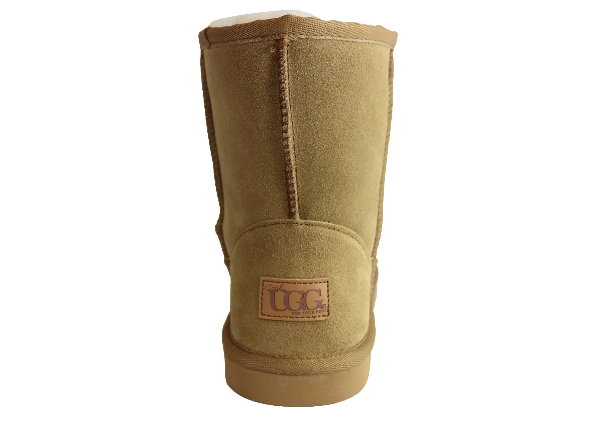 Grosby Jackaroo Ugg Herren warme bequeme Stiefel mit Schaffellfutter Grosby Schuhe