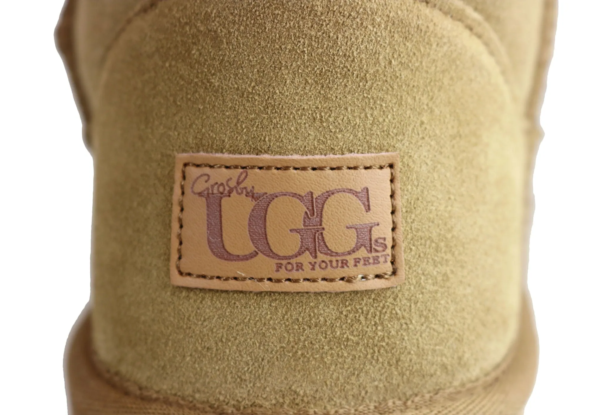 Grosby Jackaroo Ugg Herren warme bequeme Stiefel mit Schaffellfutter Grosby Schuhe
