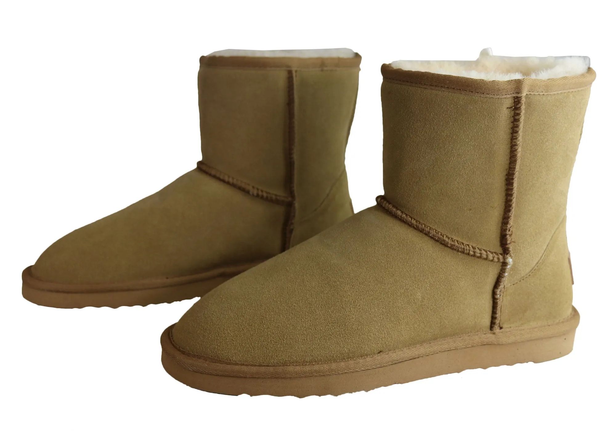 Grosby Jackaroo Ugg Herren warme bequeme Stiefel mit Schaffellfutter Grosby Schuhe