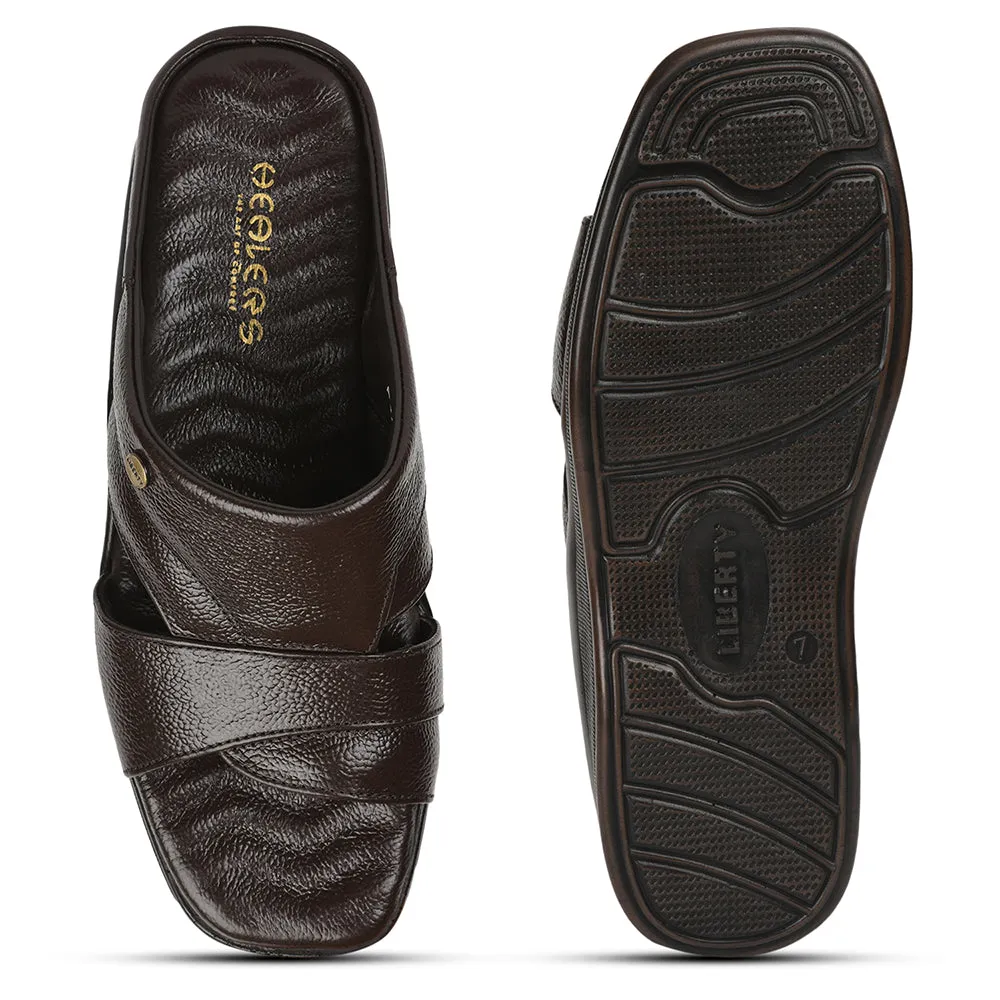 Healers By Liberty Men 2050-802 Braune Bequeme Hausschuhe