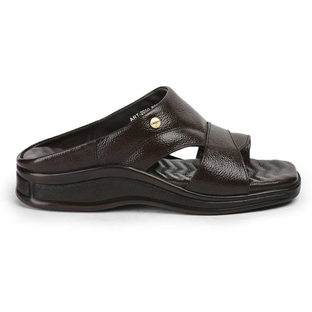 Healers By Liberty Men 2050-802 Braune Bequeme Hausschuhe