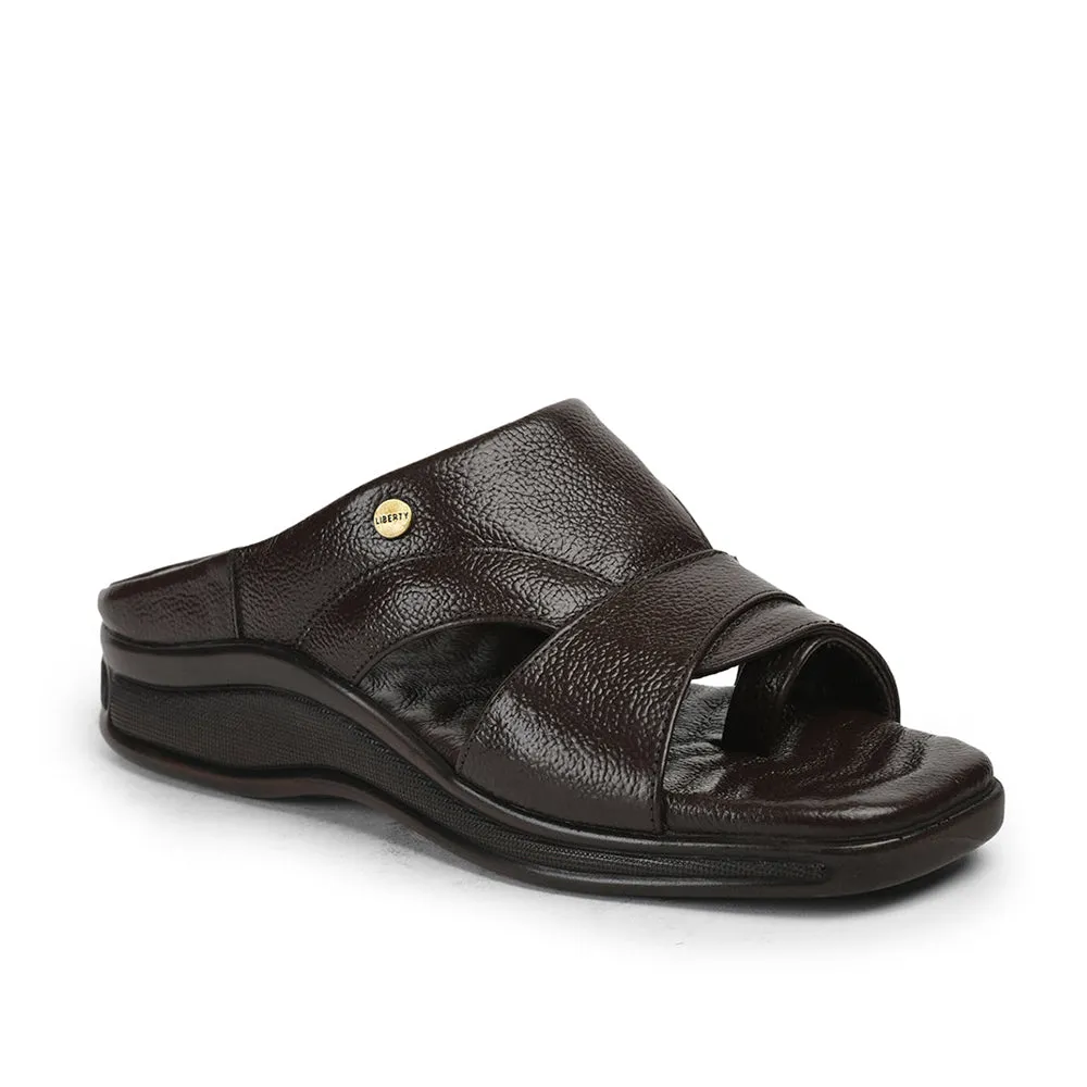 Healers By Liberty Men 2050-802 Braune Bequeme Hausschuhe