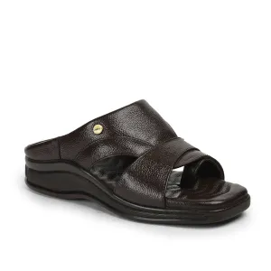 Healers By Liberty Men 2050-802 Braune Bequeme Hausschuhe