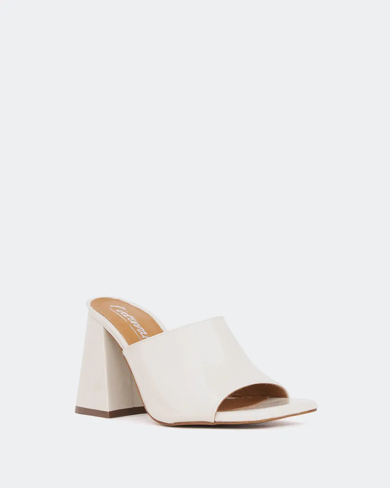 Herrera Off White Patent/Ver.Blanc Cassé