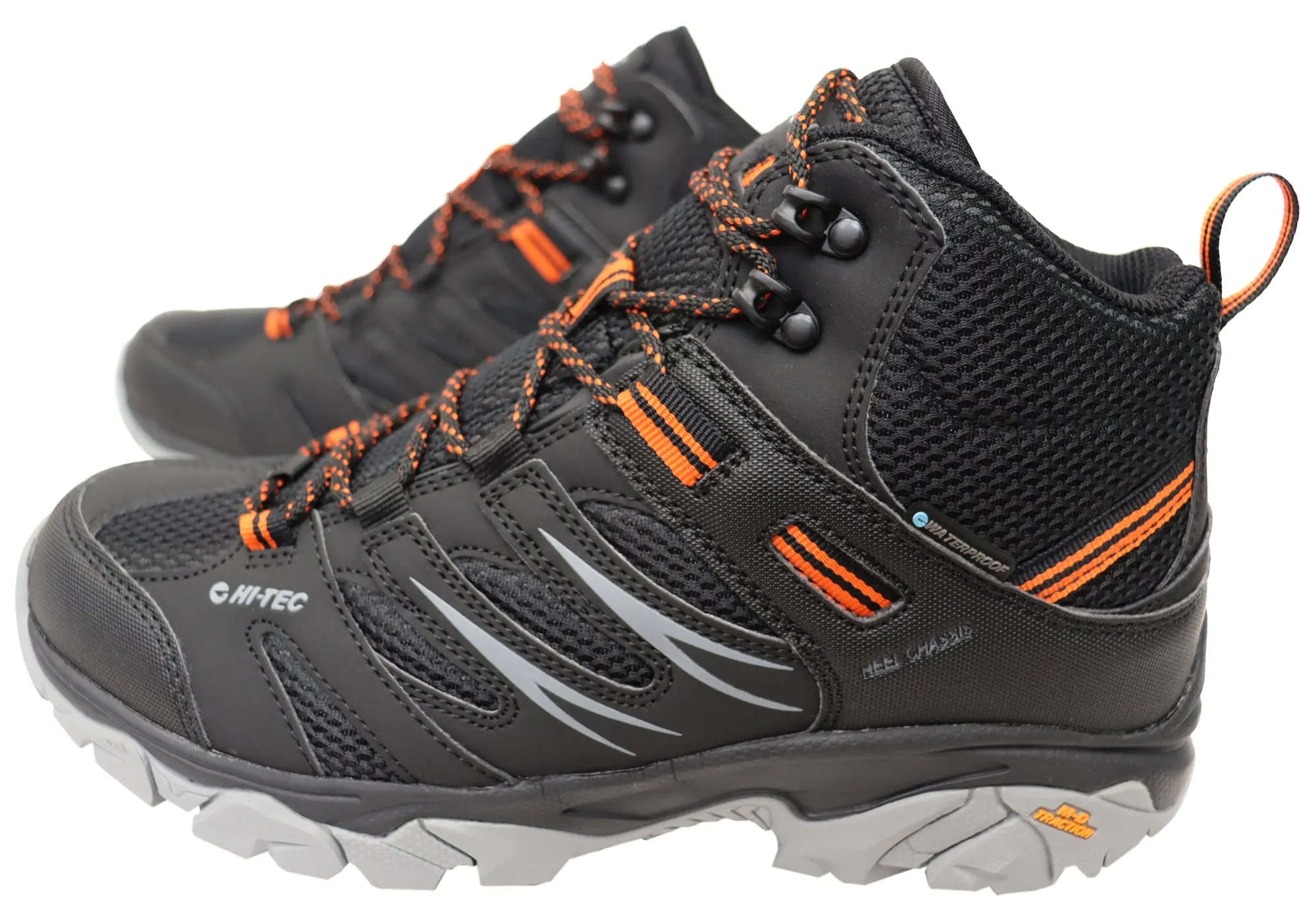 Hi Tec Herren Tarantula Mid wasserdichte bequeme Wanderstiefel Hi Tec Schuhe