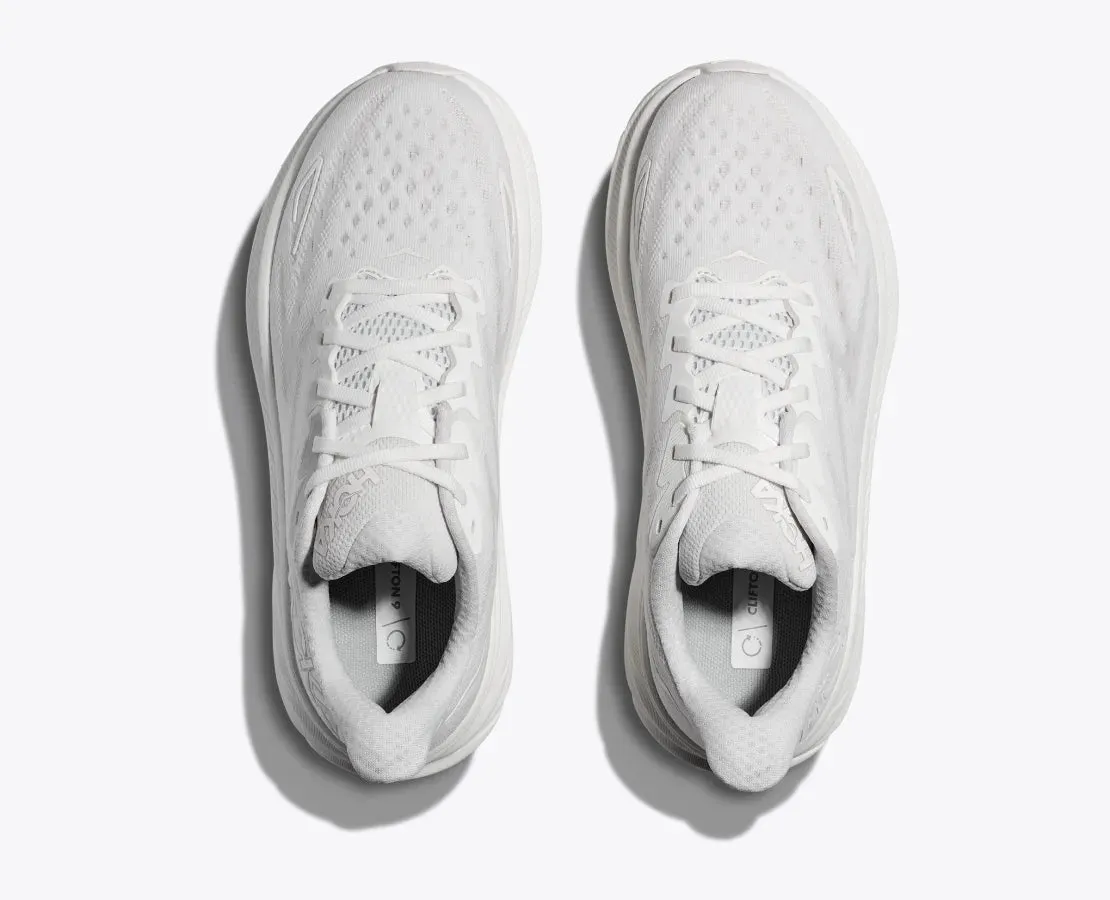 HOKA DAMEN CLIFTON 9 - WEIß / WEIß