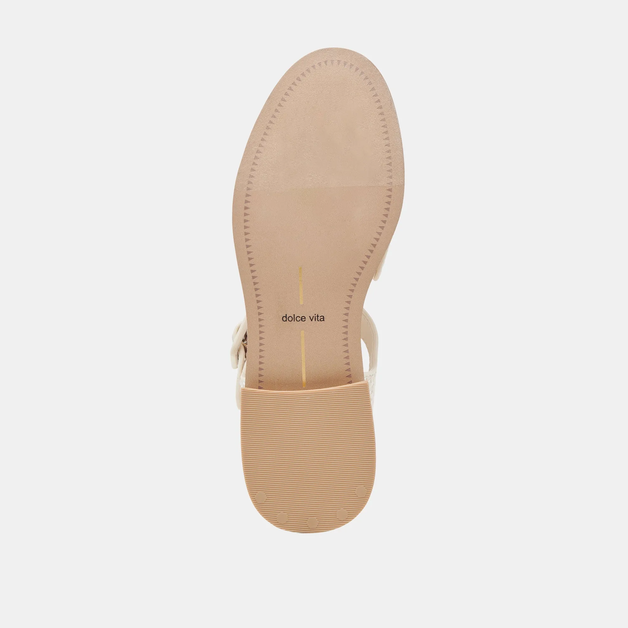 HOLIS SANDALEN WEIß MULTI RAFFIA