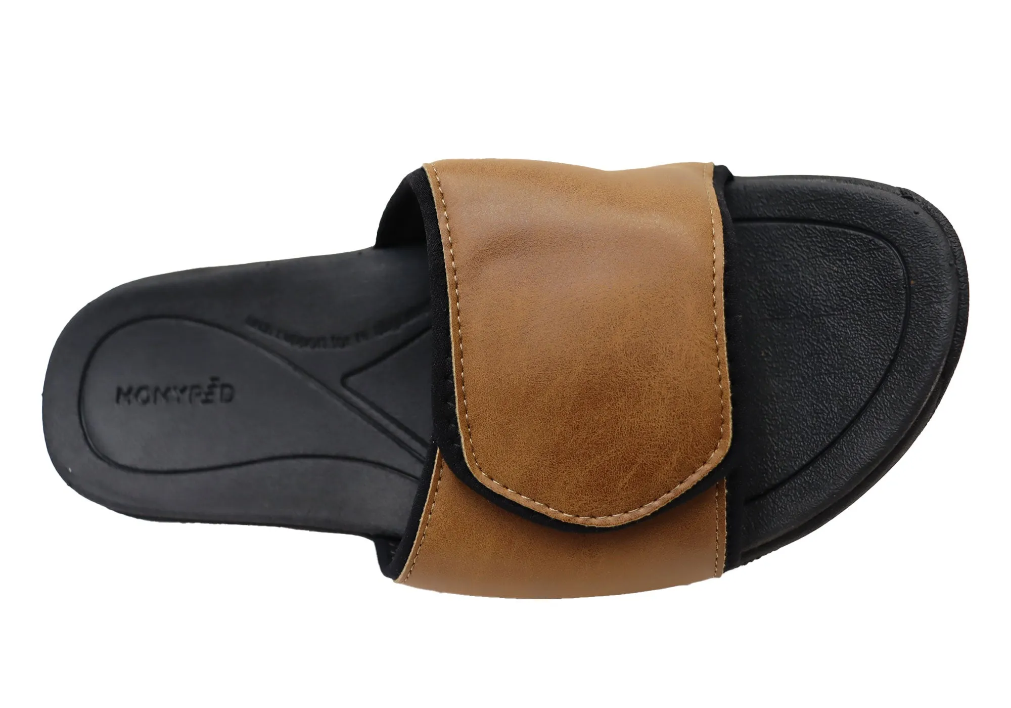 Homyped Ucray Slide Herren Bequeme Extra Extra Weite Slides Sandalen Homyped Schuhe