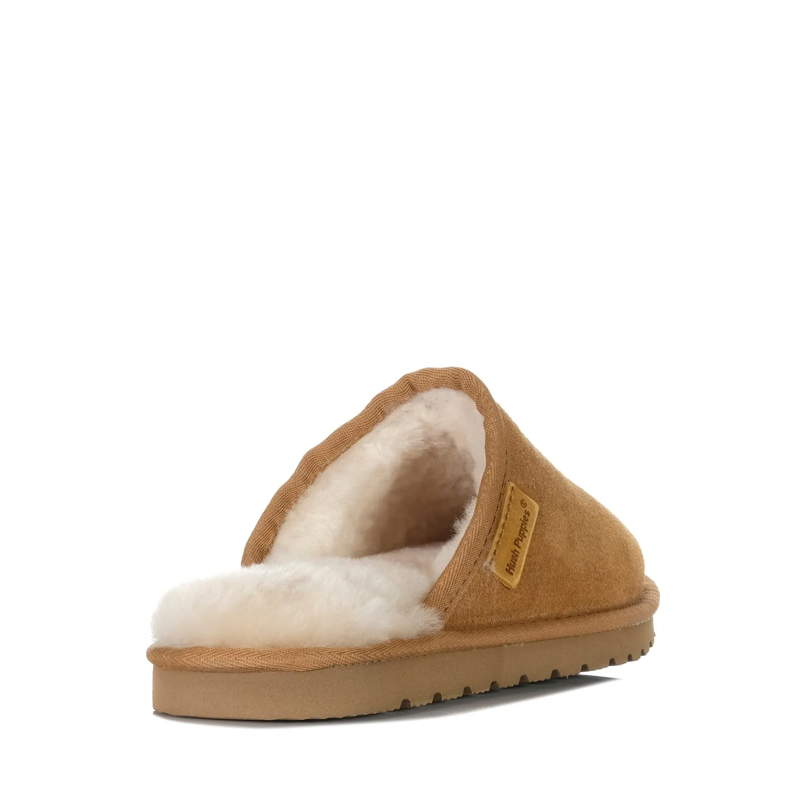 Hush Puppies Loch Kastanie Wildleder