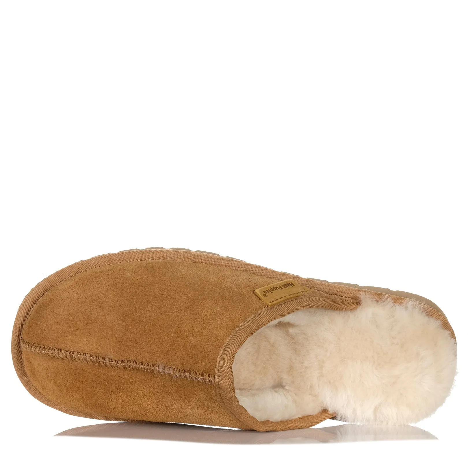Hush Puppies Loch Kastanie Wildleder