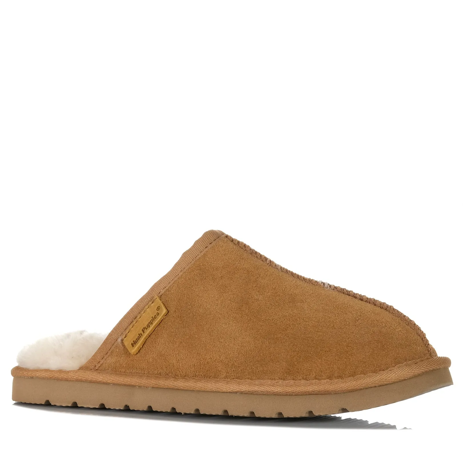 Hush Puppies Loch Kastanie Wildleder