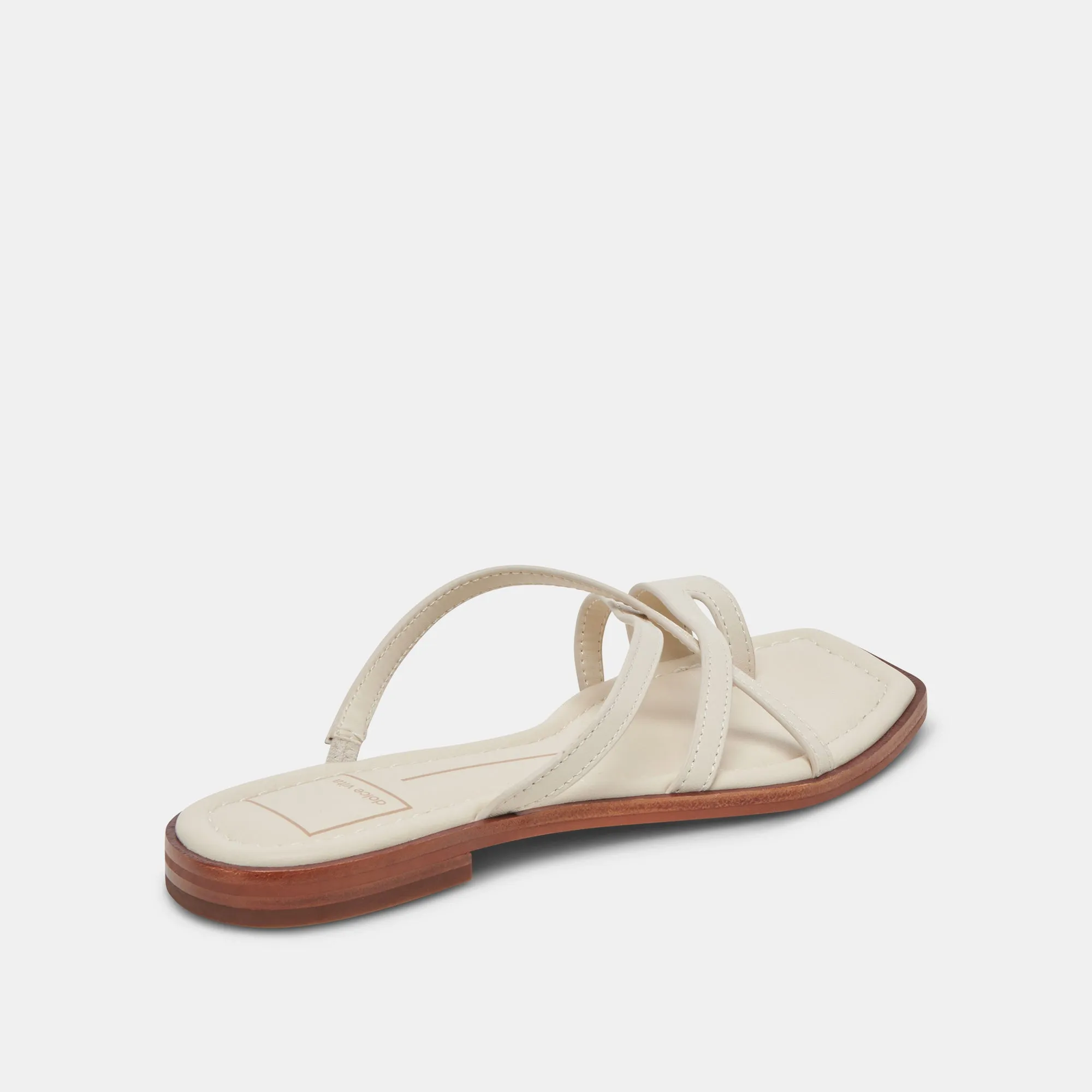 INDIGO SANDALEN ELFENBEIN LEDER