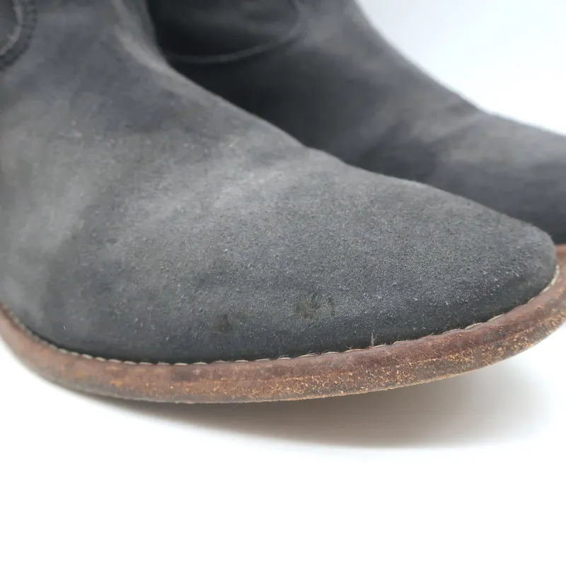 Isabel Marant Jenny Stiefeletten Dunkelgrau Wildleder Größe 39