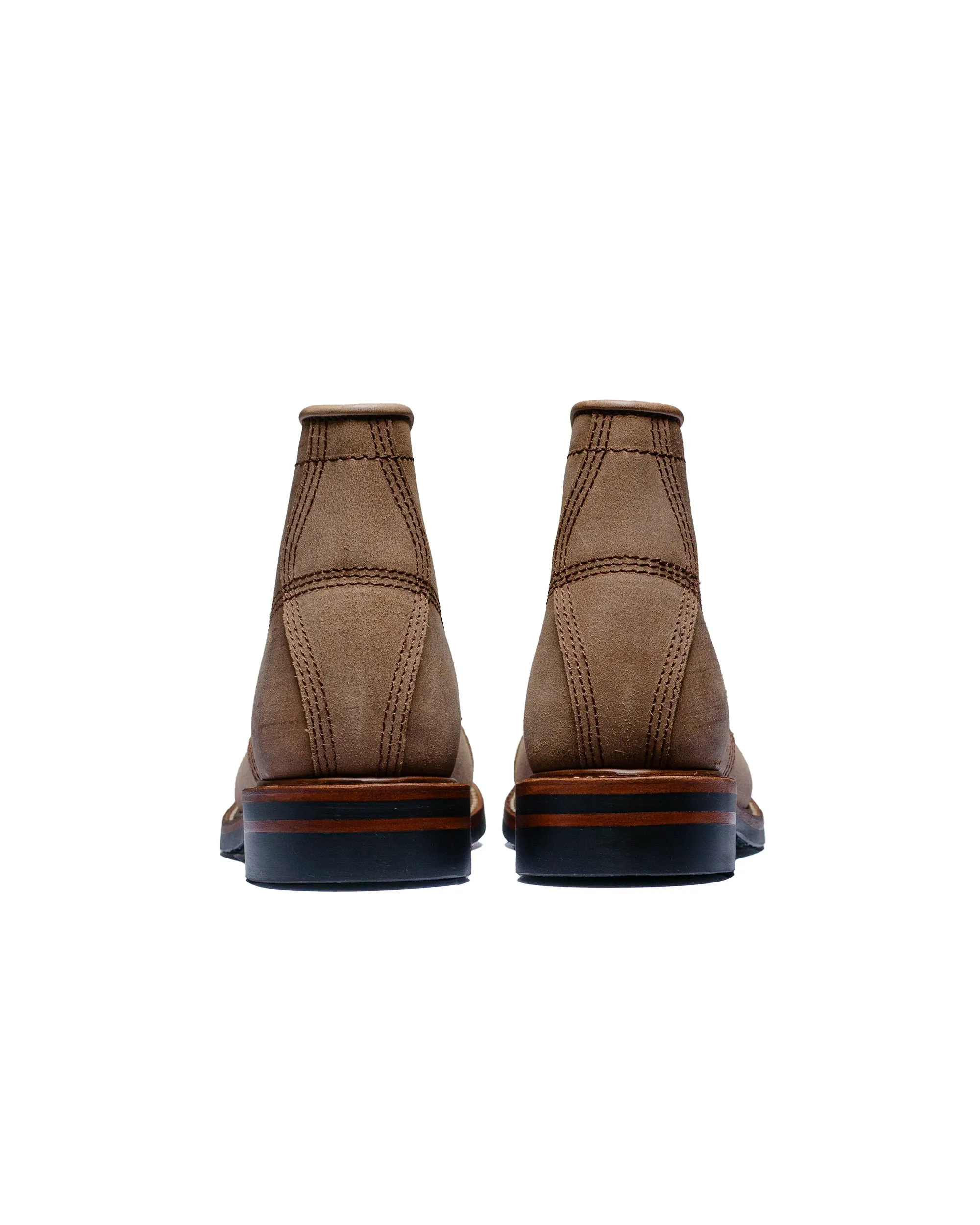 John Lofgren Bootmaker Kampfstiefel Horween Leder CXL Natur Roughout