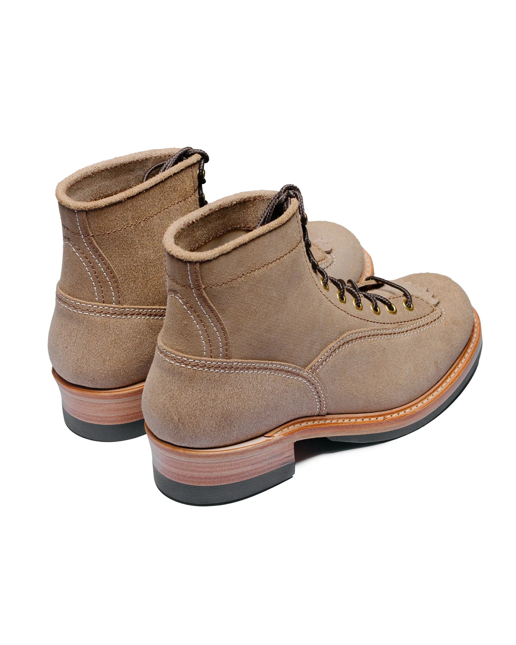 John Lofgren Bootmaker Donkey Puncher Stiefel Horween Leder CXL Natural Roughout