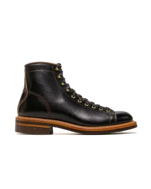John Lofgren Bootmaker Monkey Boots Shinki Hikaku Pferdehinterleder Schwarz