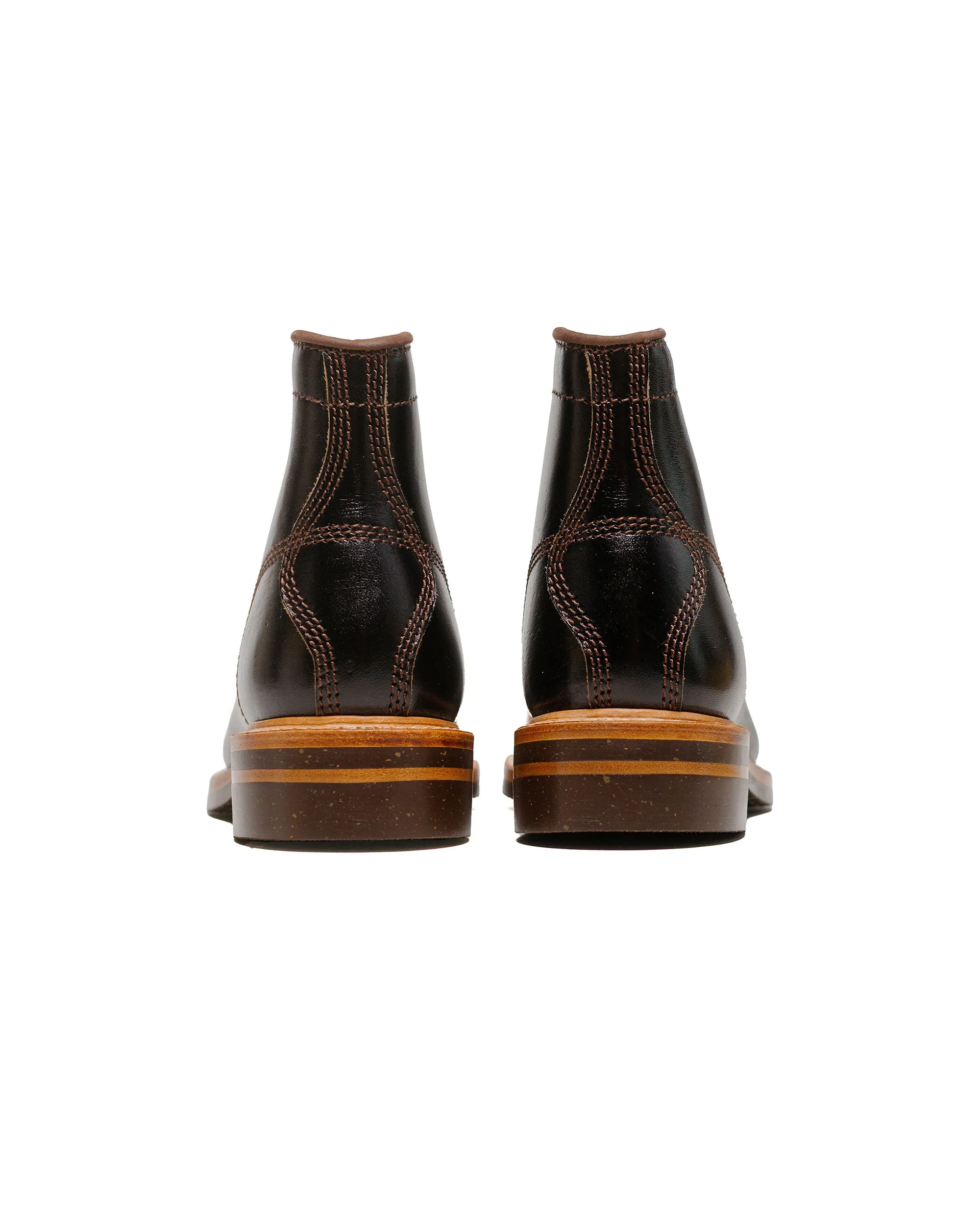 John Lofgren Bootmaker Monkey Boots Shinki Hikaku Pferdehinterleder Schwarz