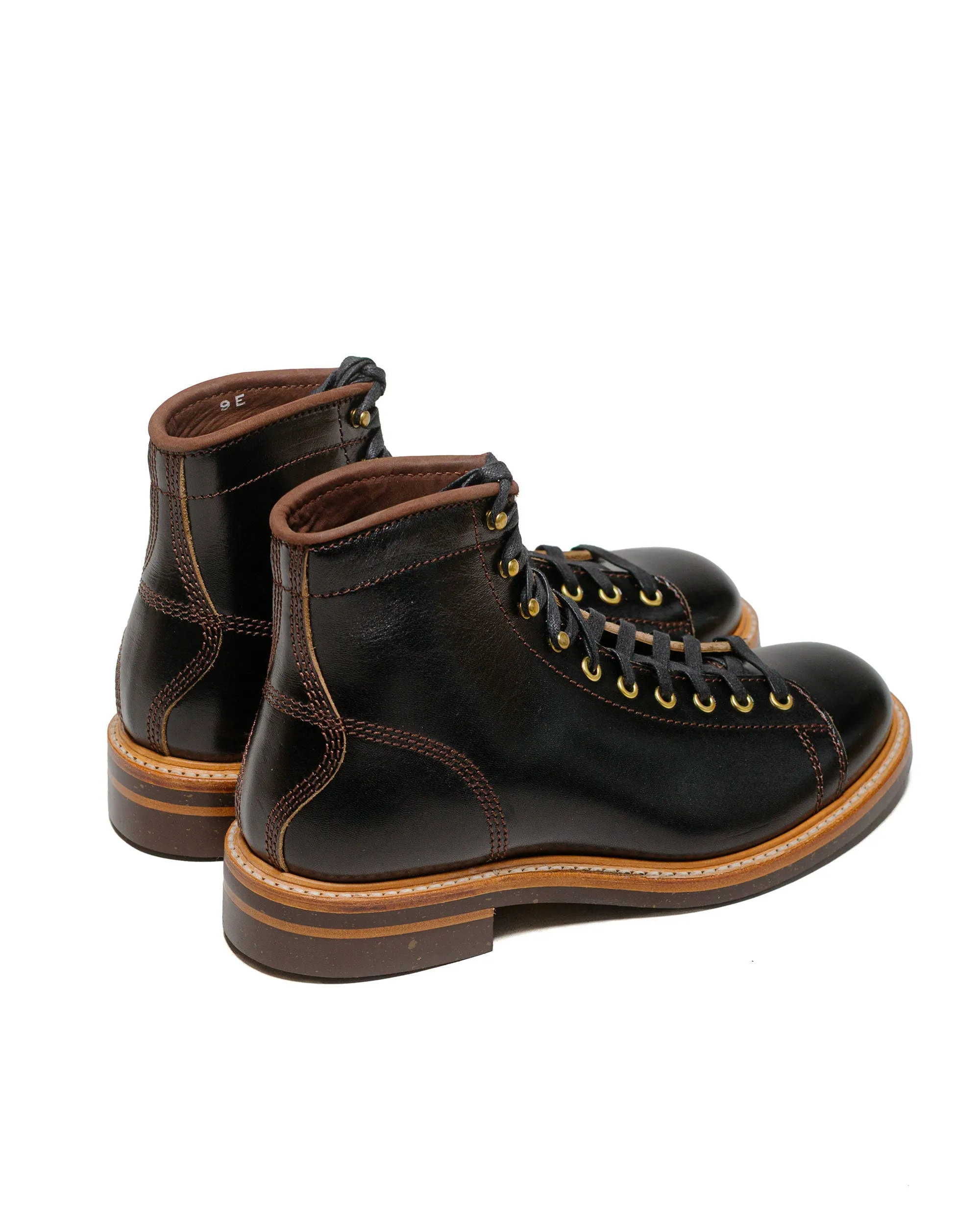 John Lofgren Bootmaker Monkey Boots Shinki Hikaku Pferdehinterleder Schwarz