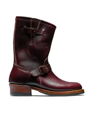 John Lofgren Bootmaker Wabash Ingenieurstiefel Horween CXL Burgunder