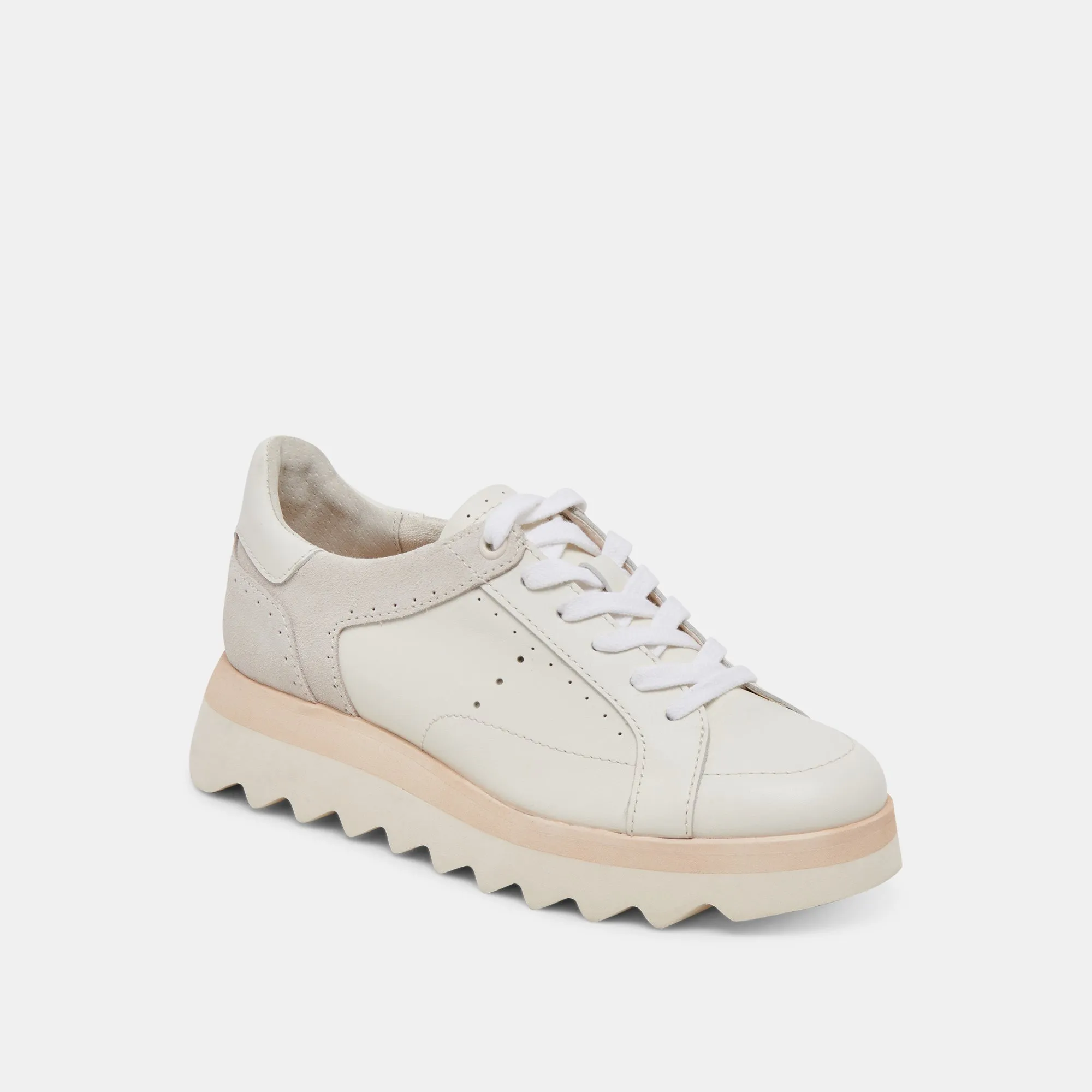 JORGIE SNEAKERS WEISSES LEDER