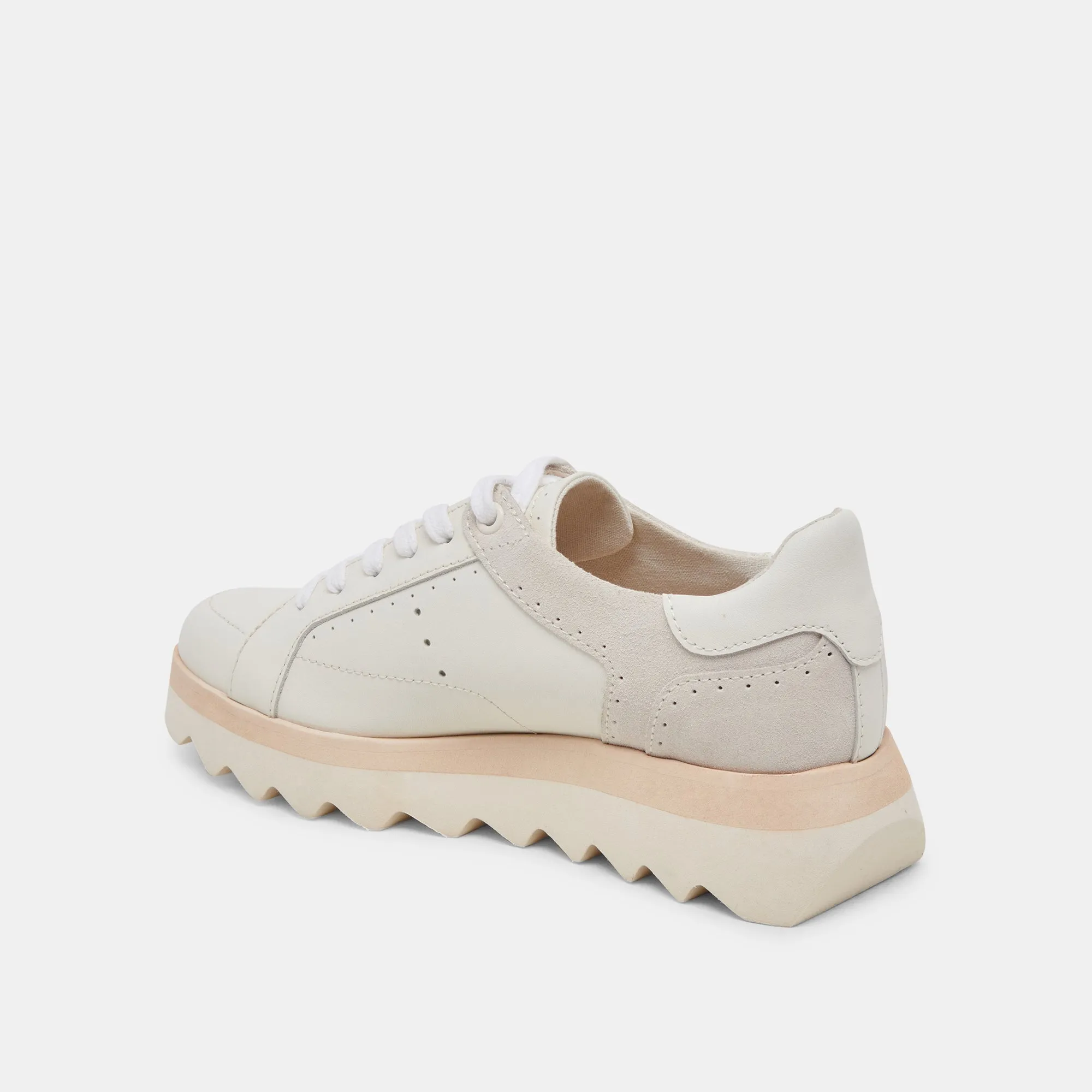 JORGIE SNEAKERS WEISSES LEDER