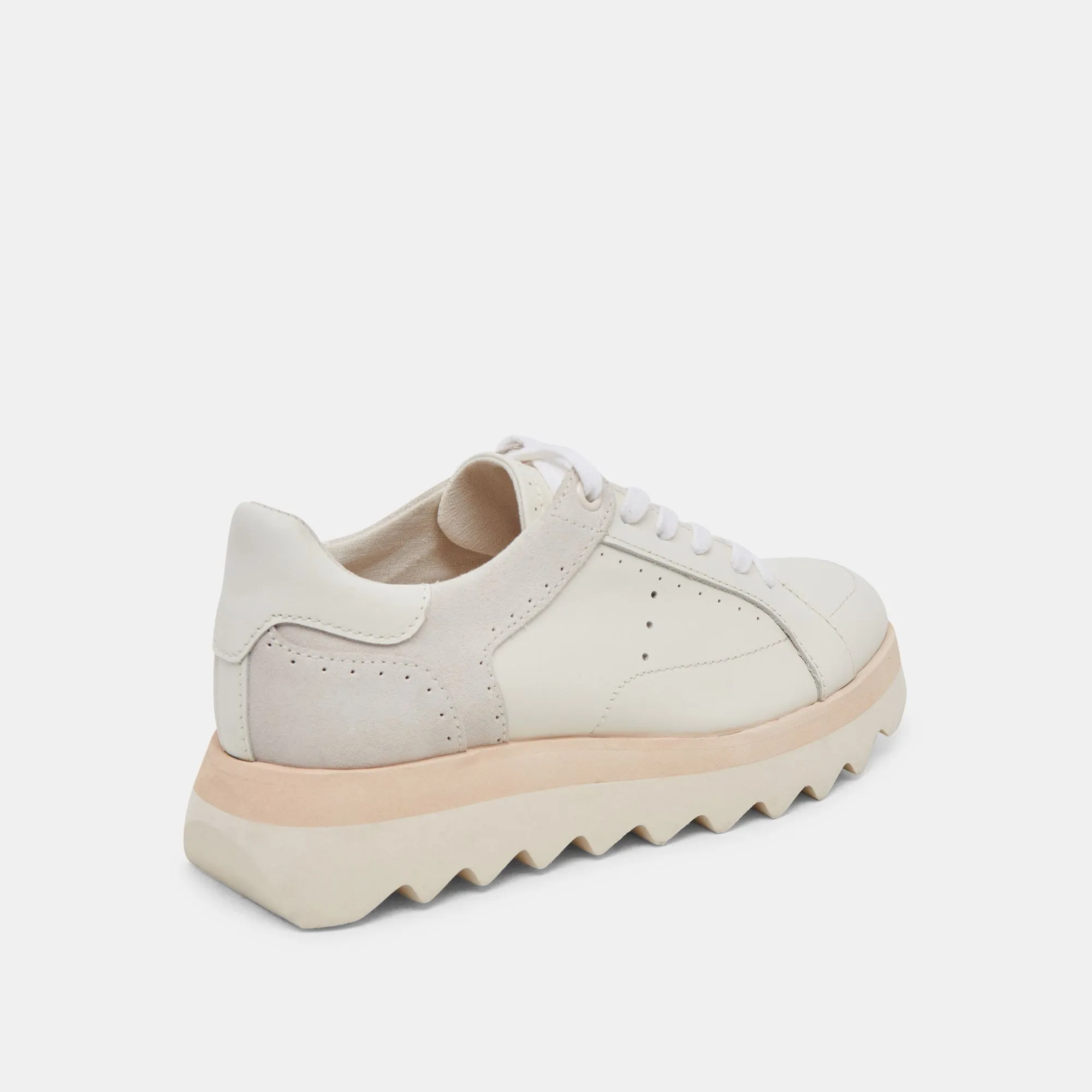 JORGIE SNEAKERS WEISSES LEDER