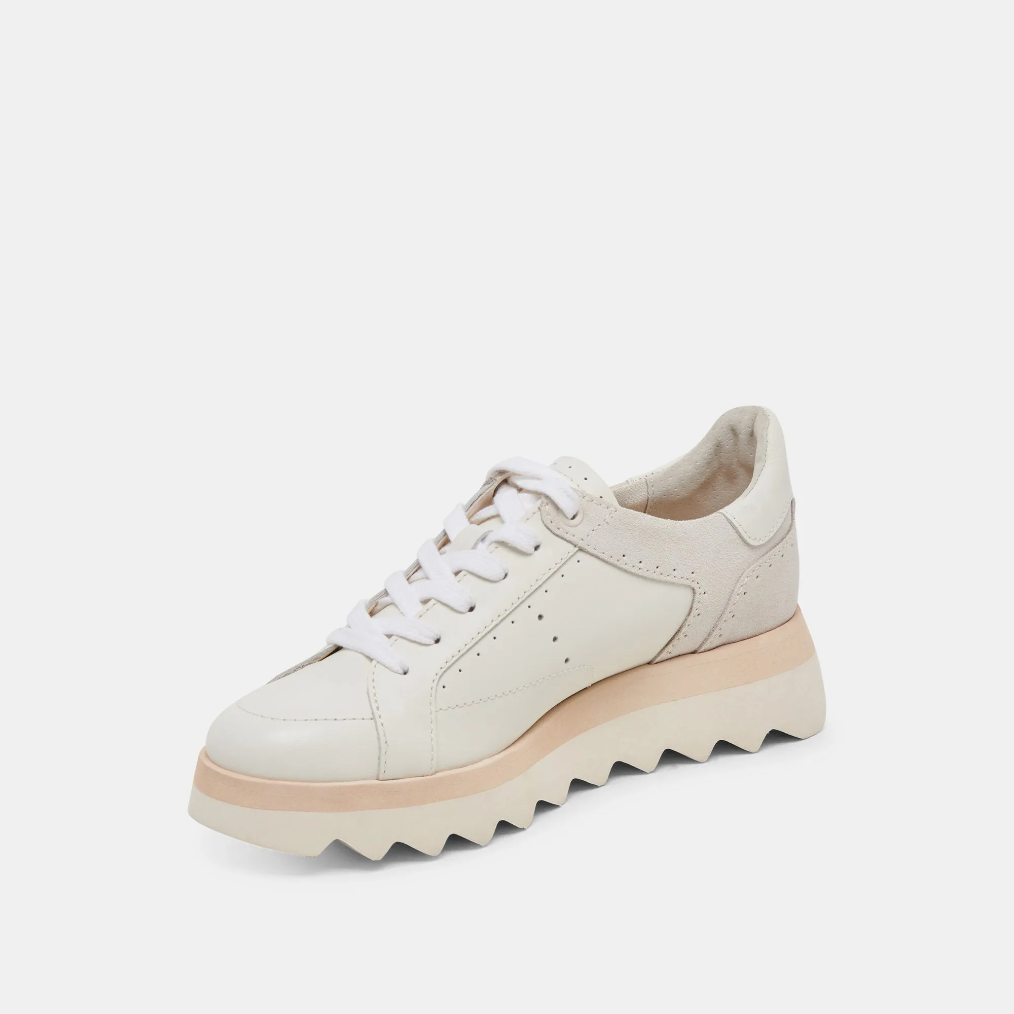 JORGIE SNEAKERS WEISSES LEDER