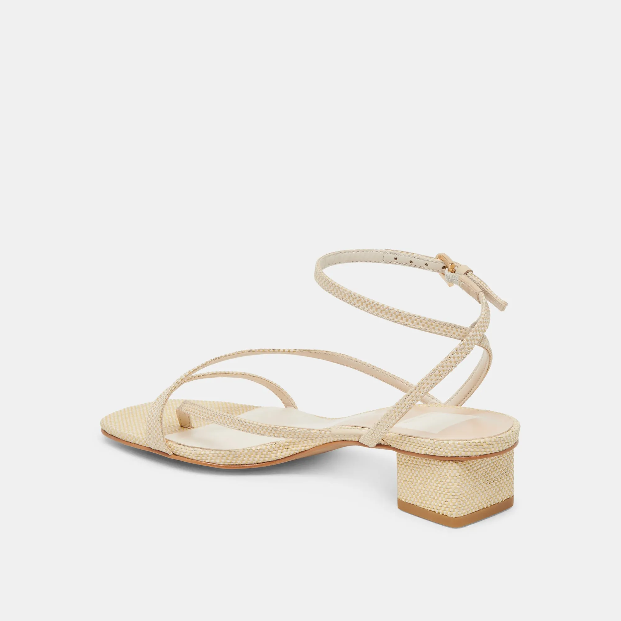 KARLOS SANDALEN NATURGEFLOCHTENE RAFFIA