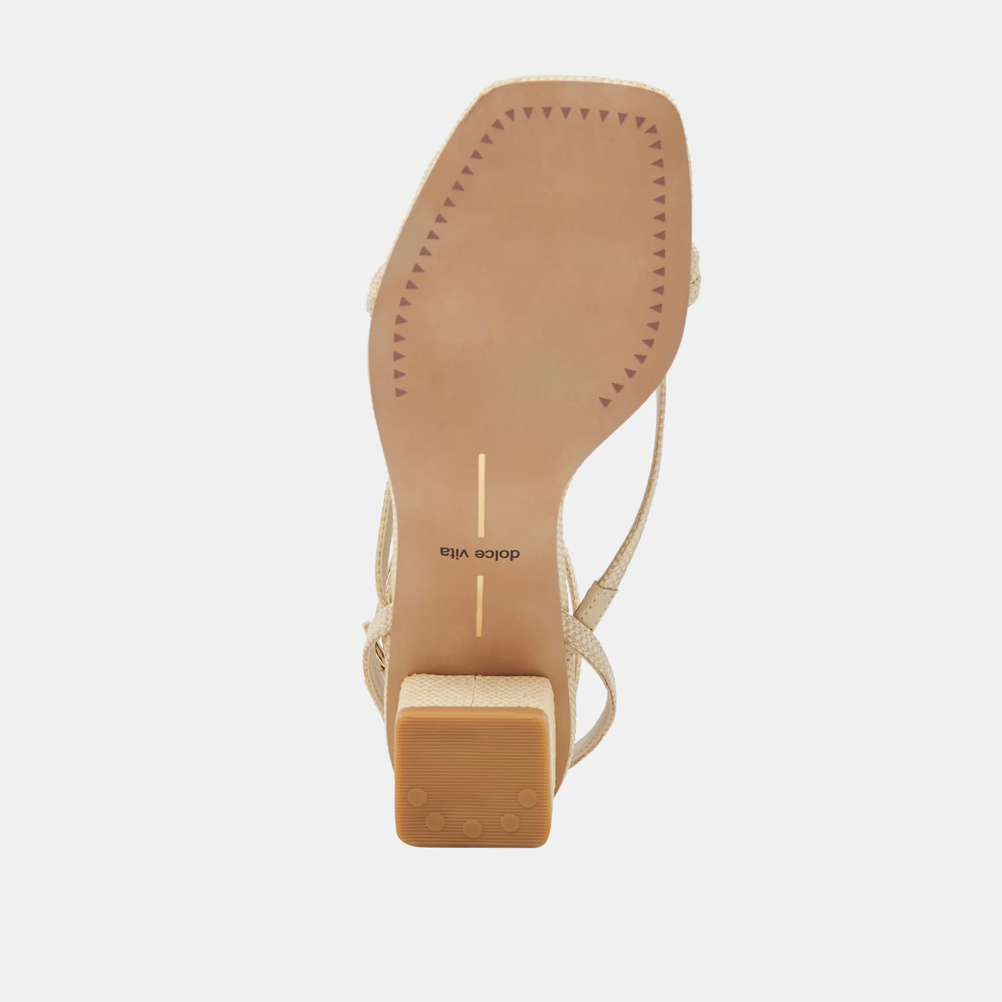 KARLOS SANDALEN NATURGEFLOCHTENE RAFFIA