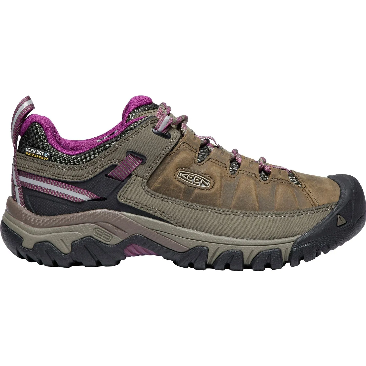 KEEN TARGHEE III WASSERDICHT DAMEN WEIß/BOYSENBERRY - ENDVERKAUF!