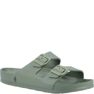 Khaki Lenny Mules Sandalen