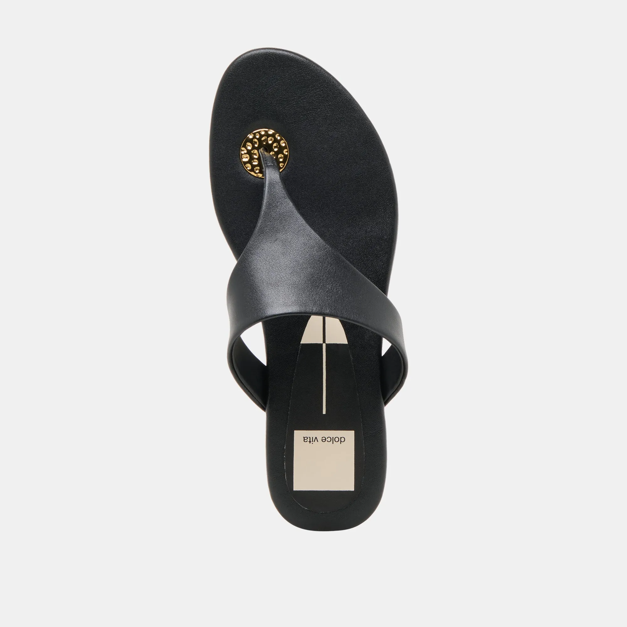 KITTLE SANDALETTEN AUS SCHWARZEM LEDER