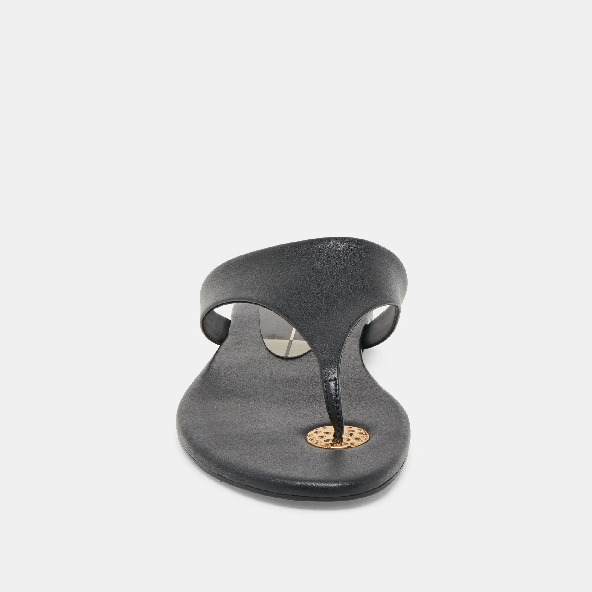 KITTLE SANDALETTEN AUS SCHWARZEM LEDER