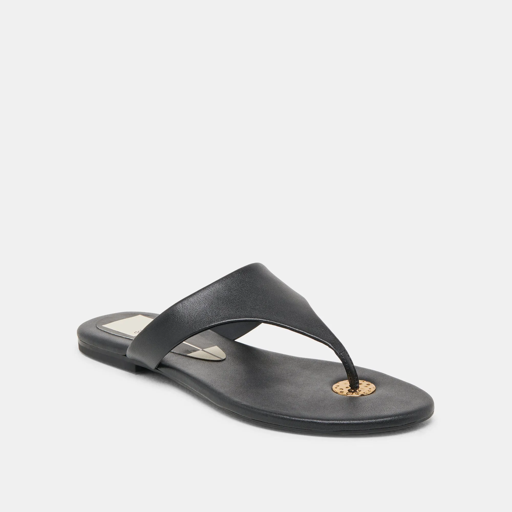 KITTLE SANDALETTEN AUS SCHWARZEM LEDER