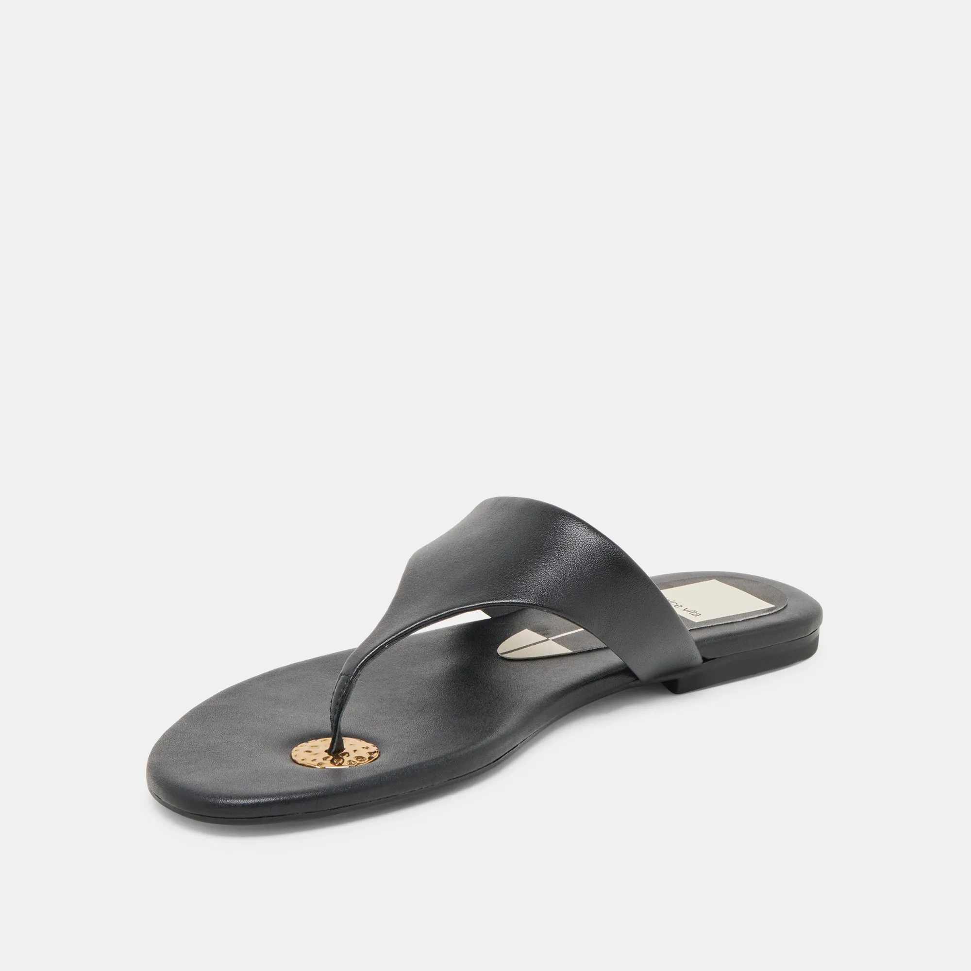 KITTLE SANDALETTEN AUS SCHWARZEM LEDER