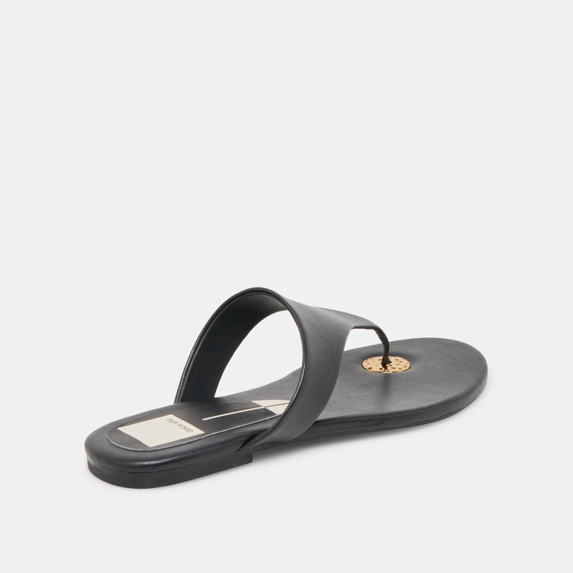 KITTLE SANDALETTEN AUS SCHWARZEM LEDER
