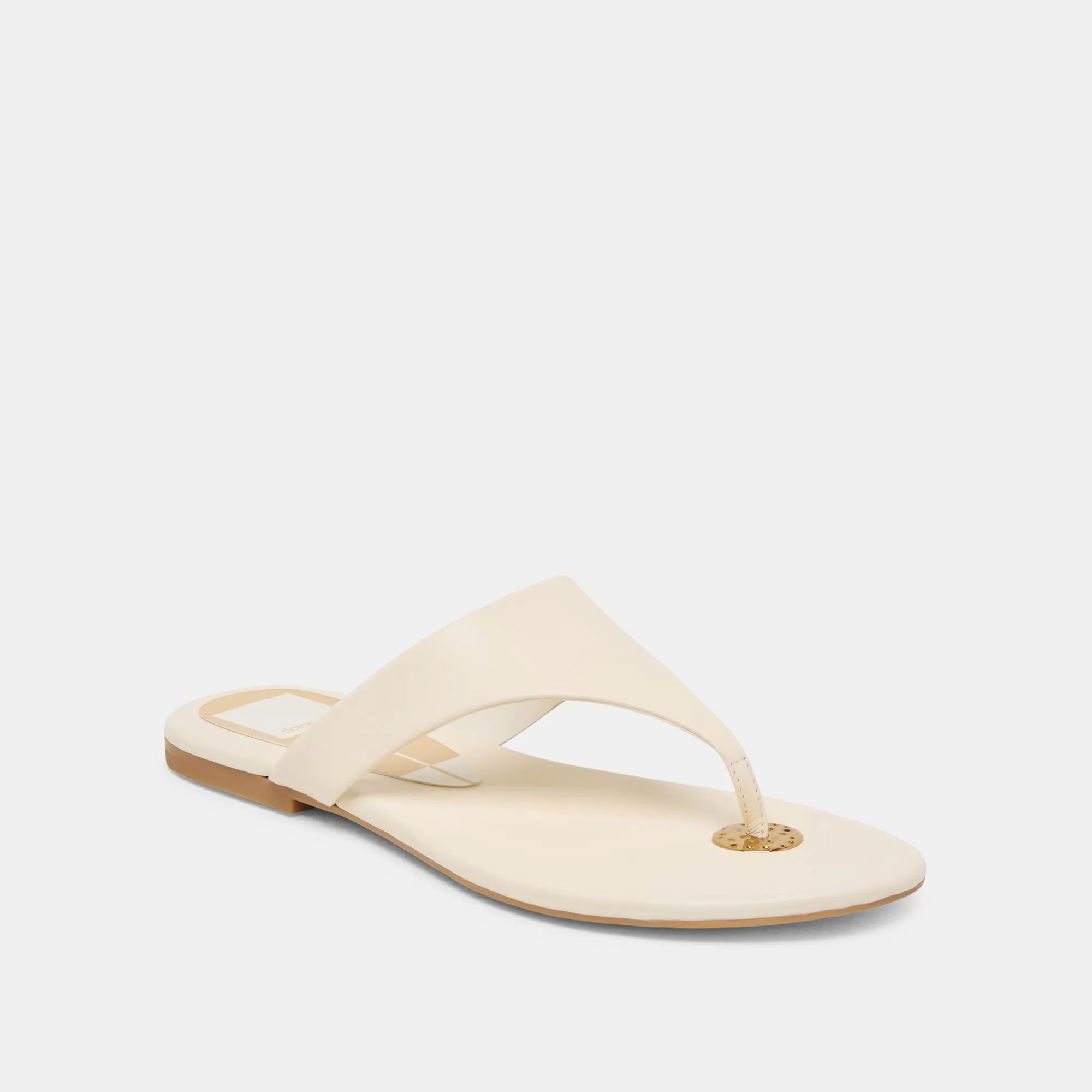 KITTLE SANDALEN OFF-WHITE LEDER