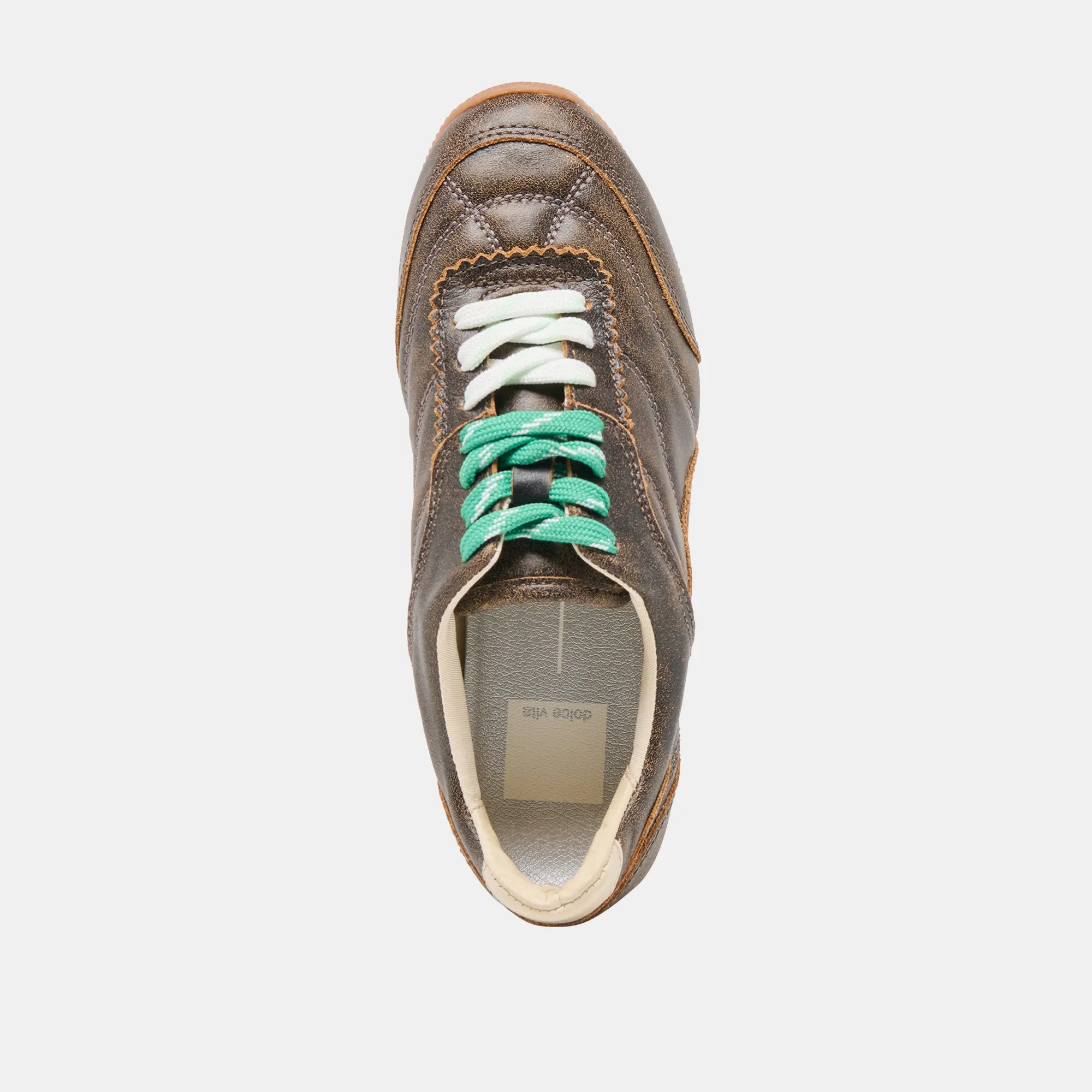 LAINI SNEAKERS BRAUNES VINTAGE-LEDER