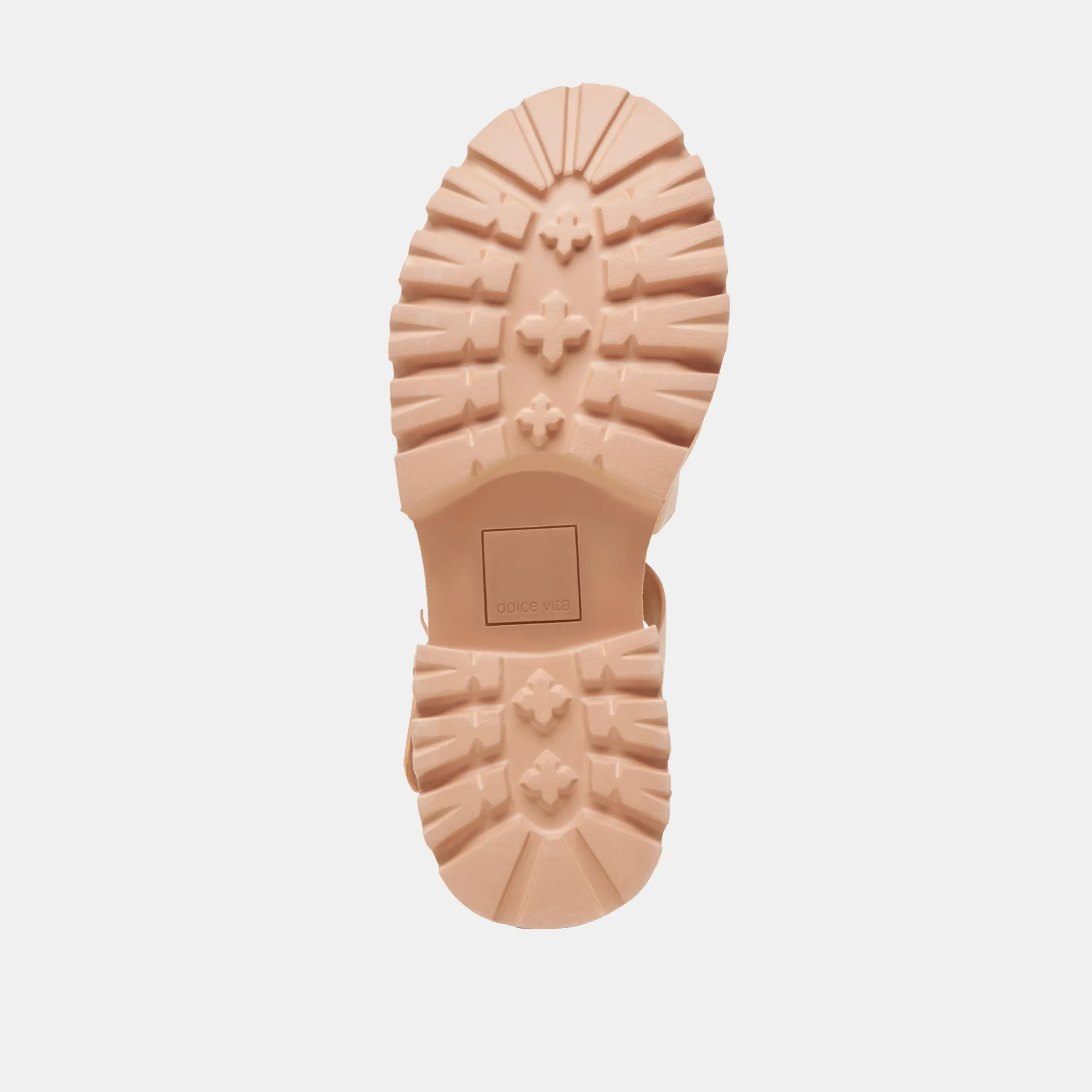 LASLY TONALE SANDALEN CAFE LEDER
