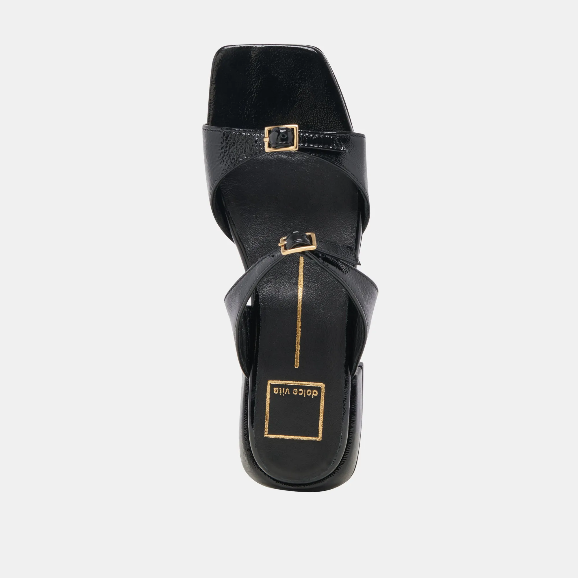 LAVERN SANDALS MITTERNACHTS-KNITTER-PATENT