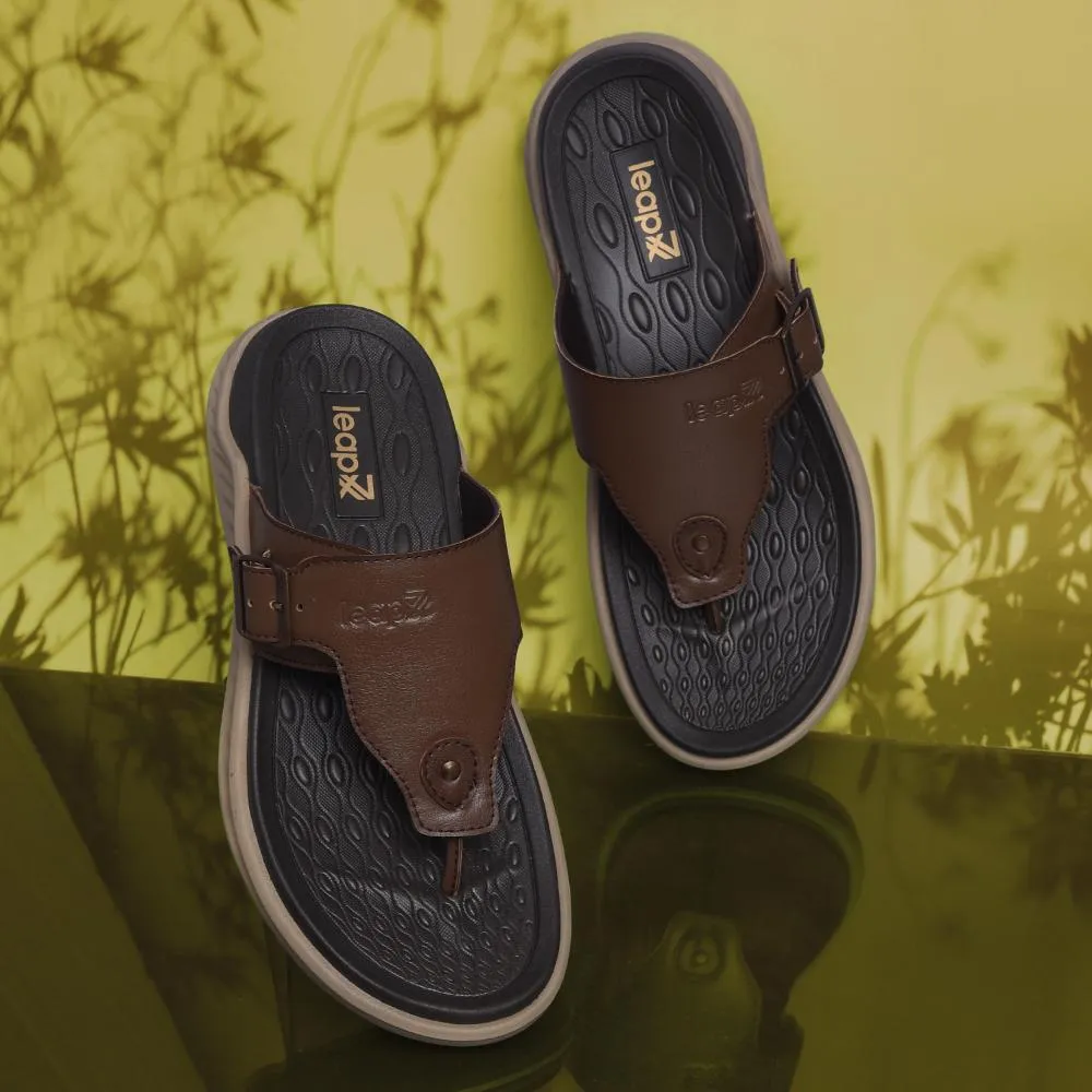 Leap7x Von Liberty Herren CHARLY-1E Beige Freizeit-Hausschuhe