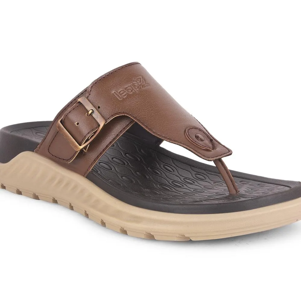 Leap7x Von Liberty Herren CHARLY-1E Beige Freizeit-Hausschuhe