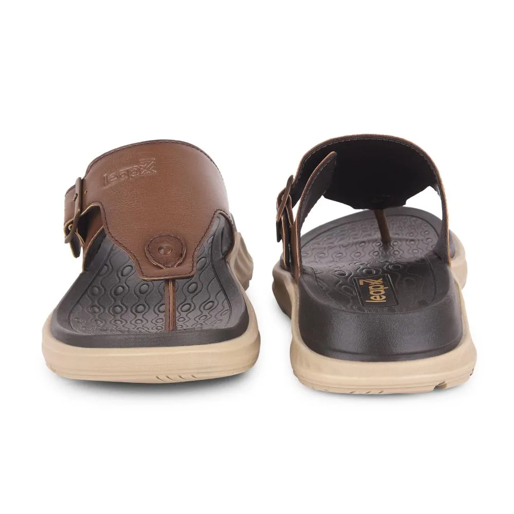 Leap7x Von Liberty Herren CHARLY-1E Beige Freizeit-Hausschuhe