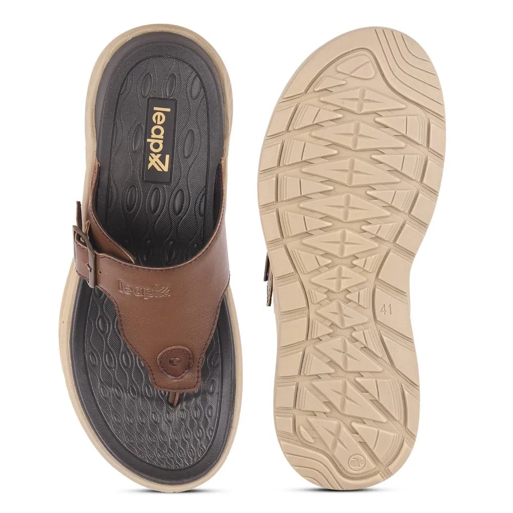 Leap7x Von Liberty Herren CHARLY-1E Beige Freizeit-Hausschuhe
