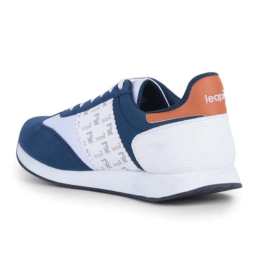 Leap7x Casual Sneakers in Petrolblau mit Schnürung für Herren BACKAM-1E von Liberty