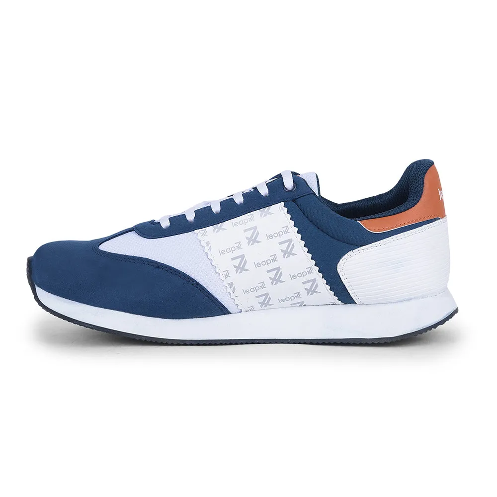 Leap7x Casual Sneakers in Petrolblau mit Schnürung für Herren BACKAM-1E von Liberty