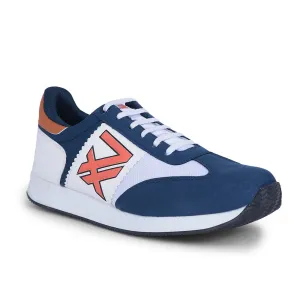Leap7x Casual Sneakers in Petrolblau mit Schnürung für Herren BACKAM-1E von Liberty